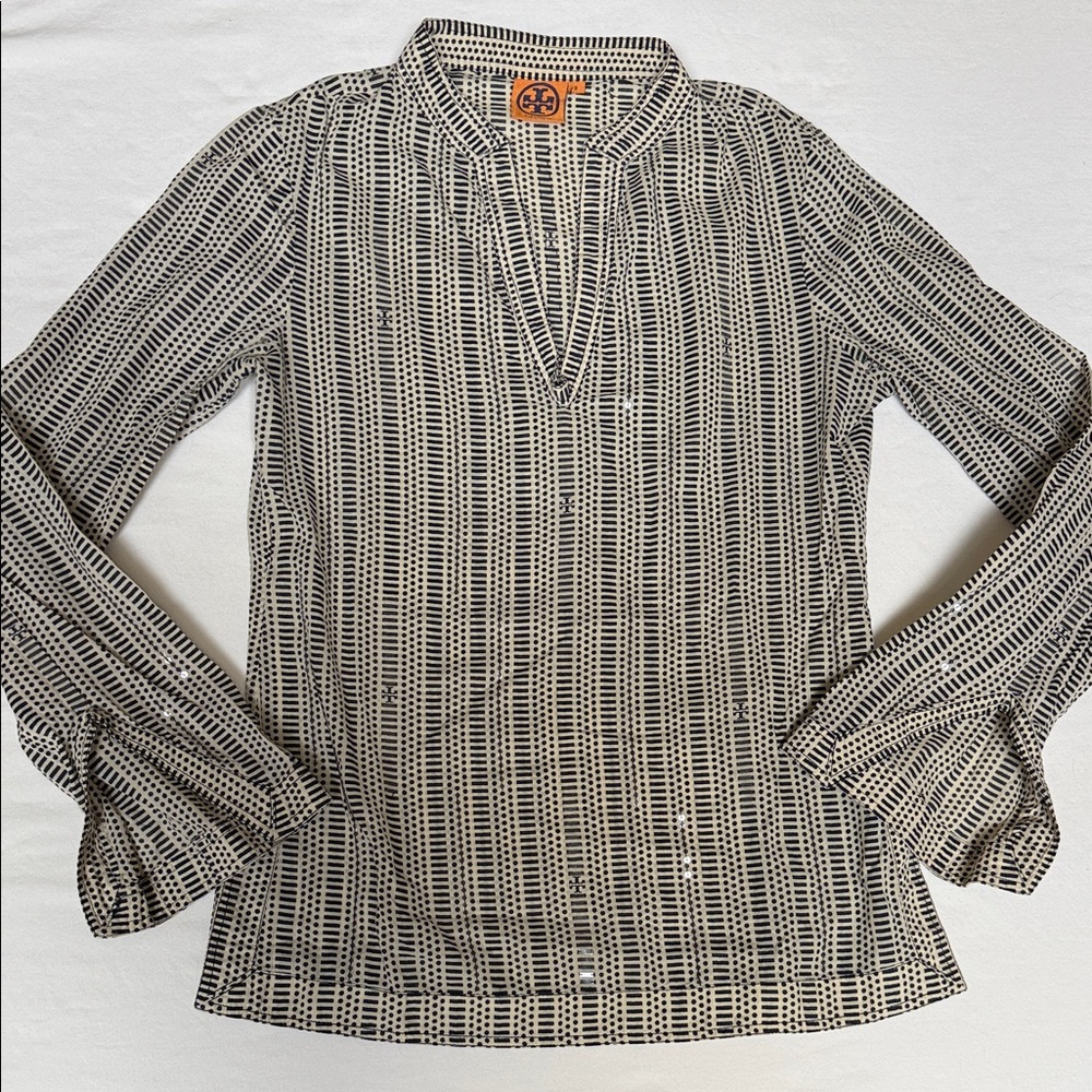 Tory Burch Stephanie Sequin Tunic Top